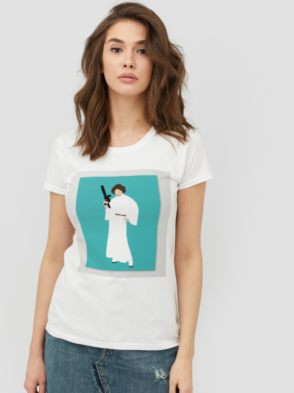 

Футболка YAPPI WW1624  Белая, Футболка YAPPI WW1624 XL Белая