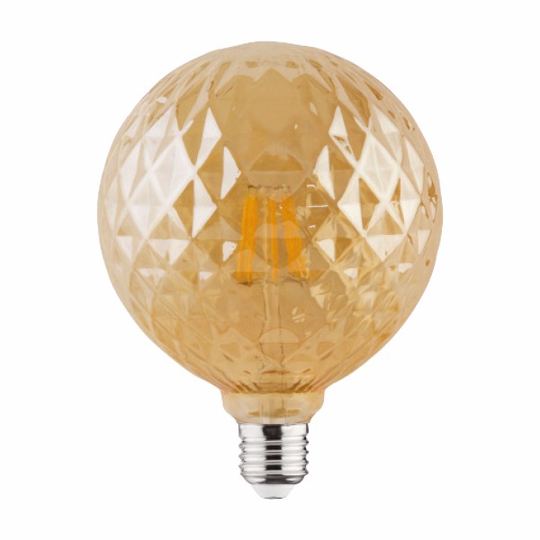 

Лампа винтажная светодиодная (ретро) Horoz Electric RUSTIC TWIST-6 6W Filament led 2200К E27 (001 038 0006)