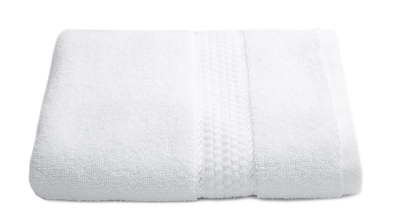 Махровое полотенце для руки лица Osborn Textile 50х90 см 550 г/м2 Белое ...