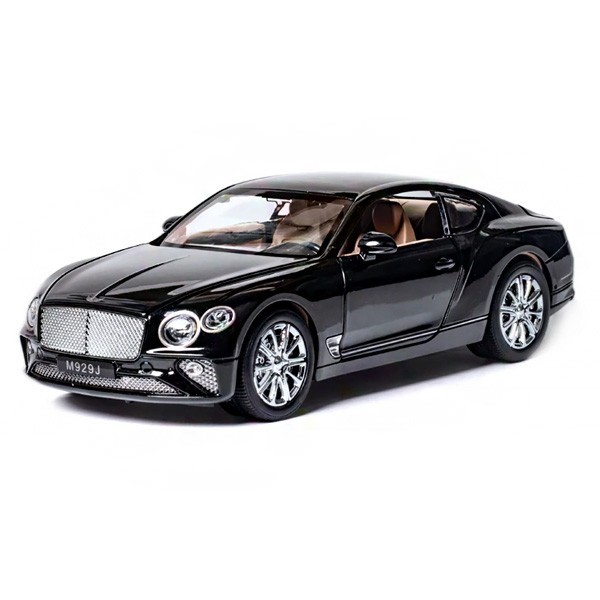 

Машинка коллекционная Bentley Continental GT Coupe AutoExpert модель в масштабе 1:24 черная