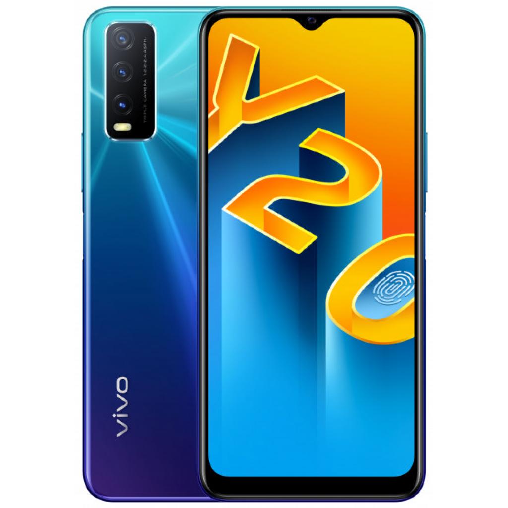 

Мобильный телефон Vivo Y20 4/64GB Nebula Blue