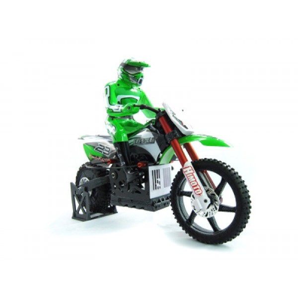 

Радиоуправляемая модель Мотоцикл 1:4 Himoto Burstout MX400 Brushed (зеленый) Original