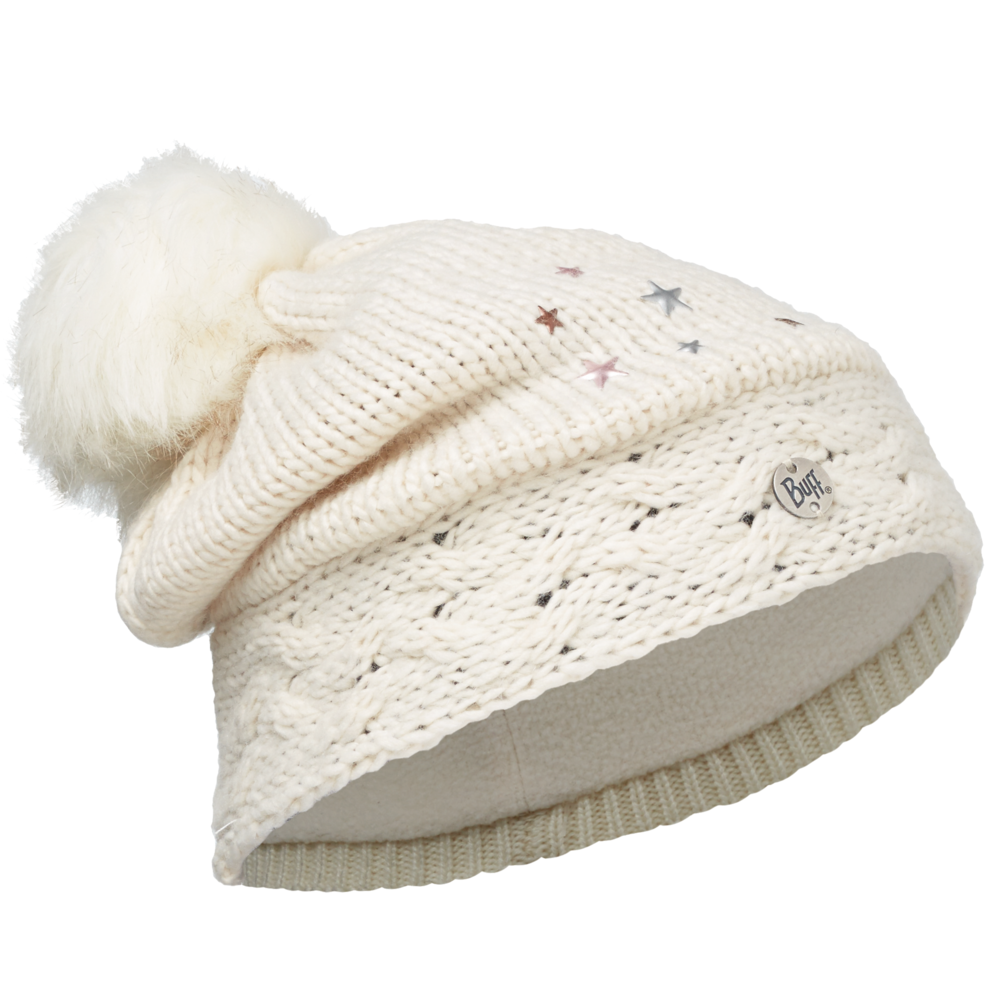 

Шапка Buff Junior Knitted & Polar Hat Darsy Starwhite/Cru