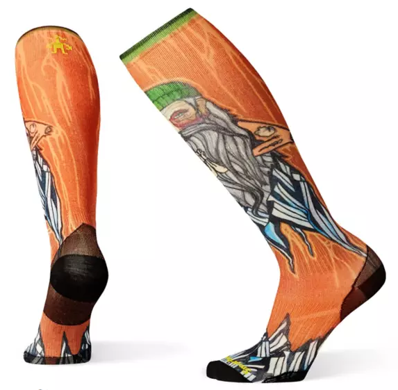 

Термоноски мужские Smartwool Men's PhD Ski Ultra Light Old Man Winter Print, Cardamon, Термоноски мужские Smartwool Men's PhD Ski Ultra Light Old Man Winter Print, Cardamon, M