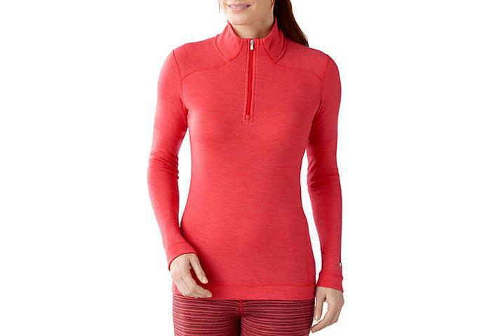 

Термофутболка SmartWool Women's NTS Mid 250 Zip T SW SS221 S, Hibiscus Heather (488)