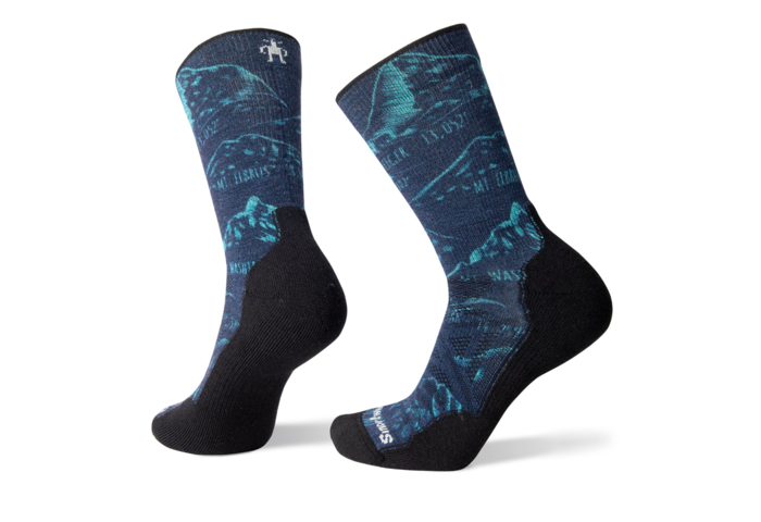 

Носки Smartwool PhD Outdoor Light Prominent Peaks Print Crew Socks Deep Navy, Носки Smartwool PhD Outdoor Light Prominent Peaks Print Crew Socks Deep Navy, XL