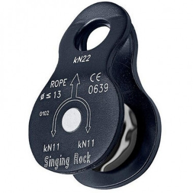 

Блок-ролик Singing Rock Pulley small roll black matt