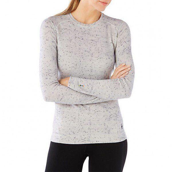 

Термофутболка женская Smartwool Merino 250 Baselayer Pattern Crew Winter White (SW SS226.983-L)
