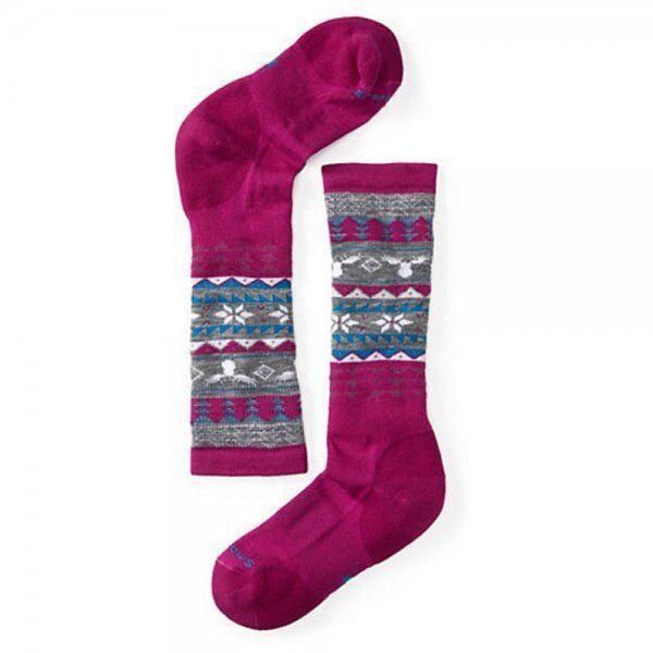 

Носки для девочек Smartwool Wintersport Fairisle Moose Berry, Носки для девочек Smartwool Wintersport Fairisle Moose Berry, S
