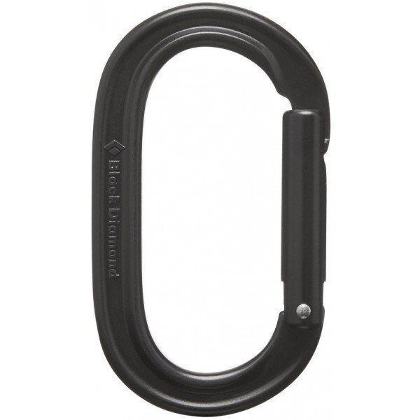 

Карабин без муфты Black Diamond Oval Keylock Black