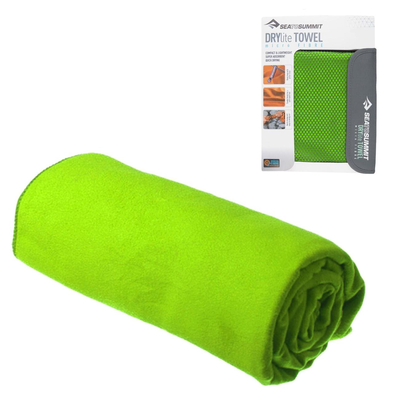 

Полотенце из микрофибры Sea to Summit DryLite Towel 60x120 cm Lime (STS ADRYALLI)