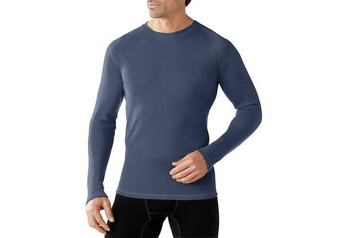 

Термофутболка SmartWool Men's NTS Mid 250 Crew M, Dark Blue Steel Heather (352)
