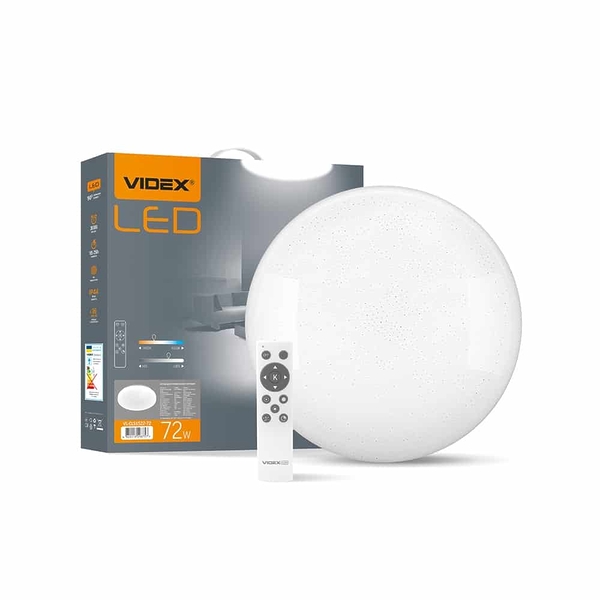 

Потолочный светильник VIDEX 72W 2800-6200K 220V (VL-CLS1522-72)