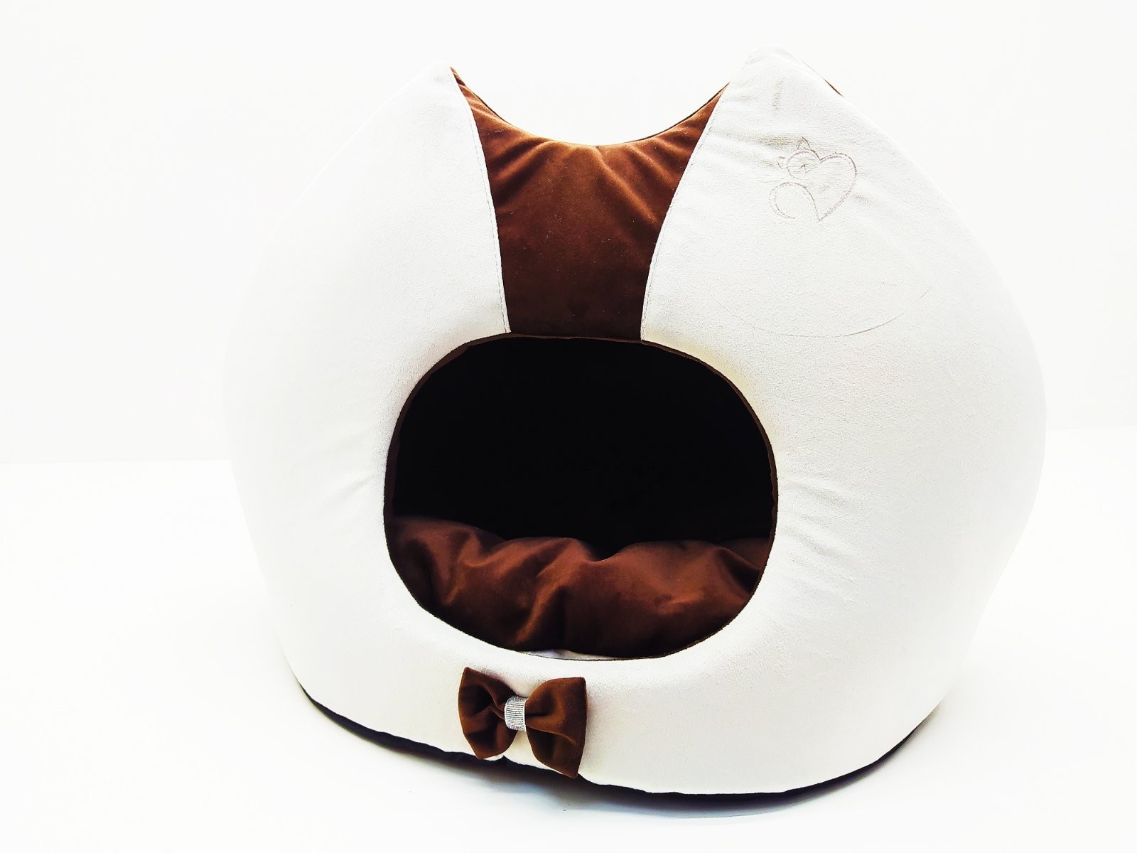 

Будка для собак и котов Bingo Мистик Коричнево-белая №1 (301041-040)