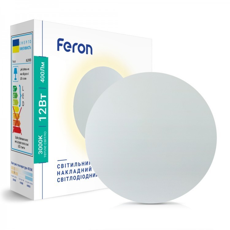 

Настінний накладний світлодіодний світильник Feron AL8100 білий