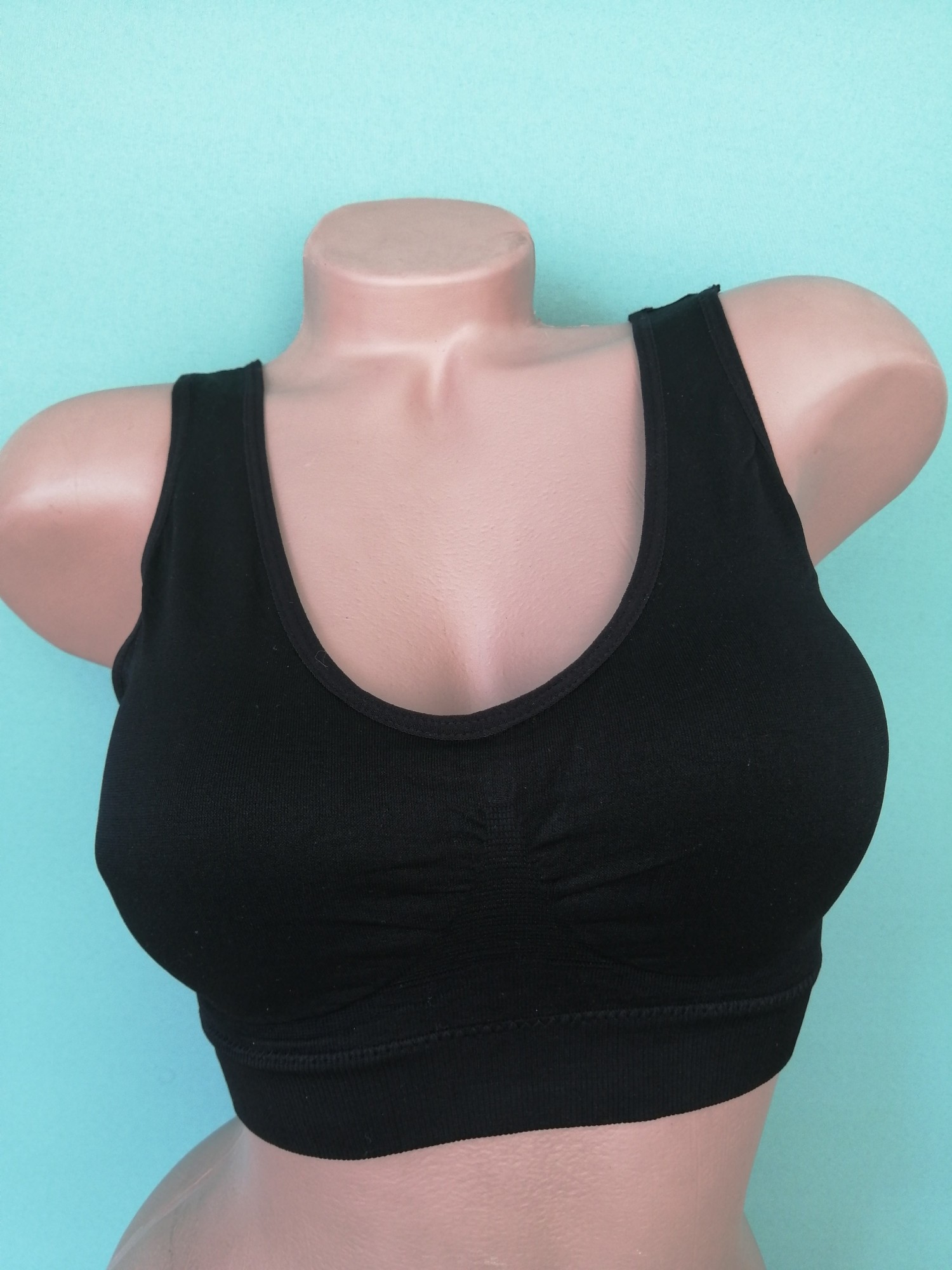 

Топ спортивный Ouno р. XL - 2XL черный 3005