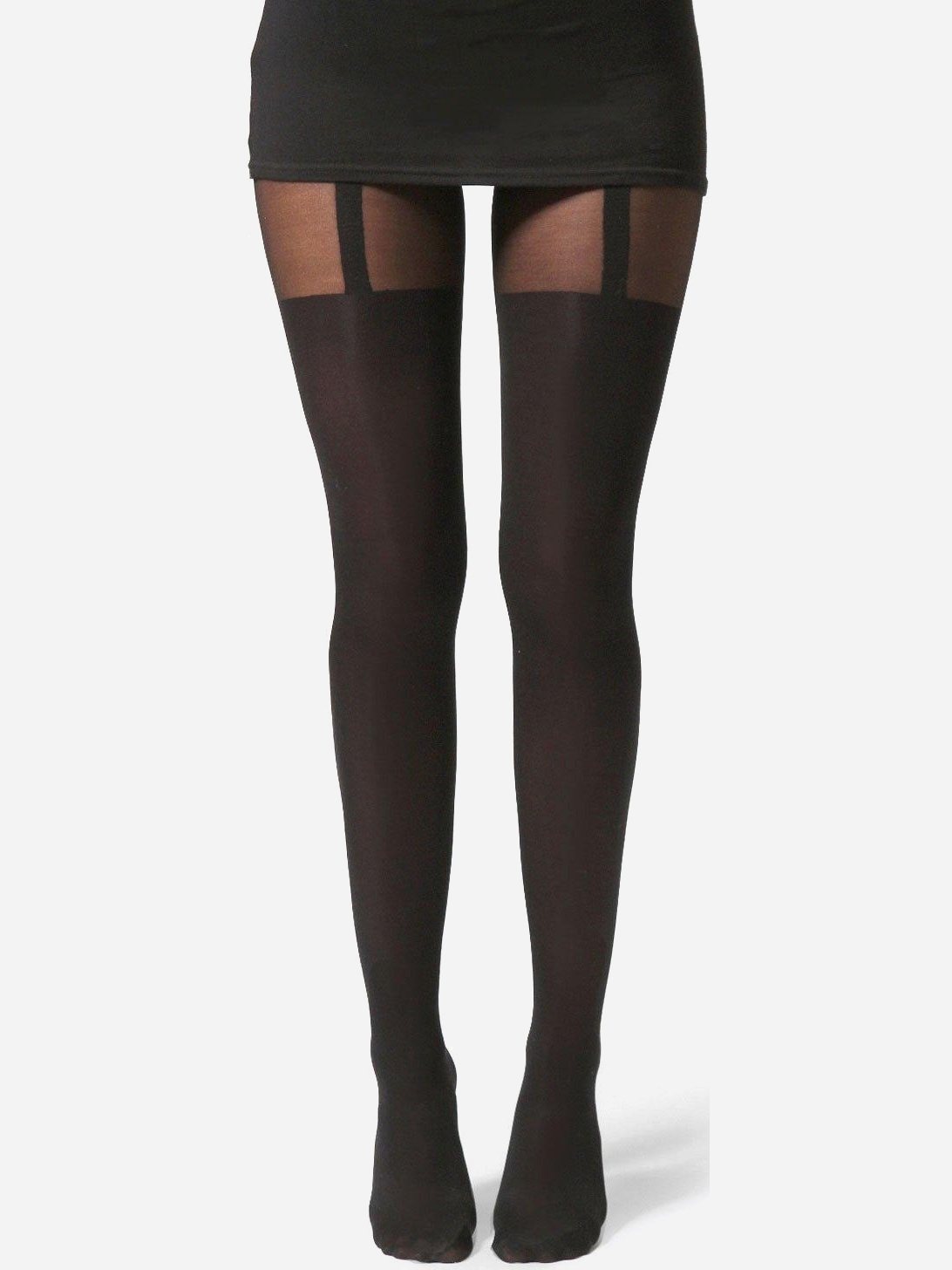 

Колготки Boohoo bh071200186 M Черные