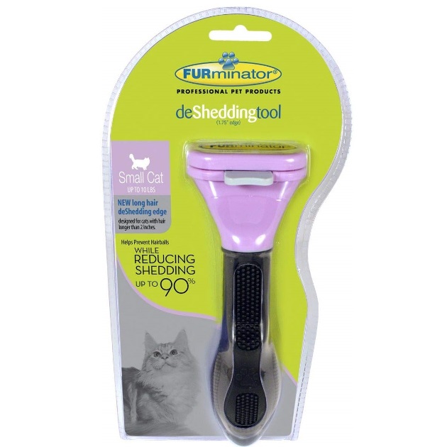 

Фурминатор для вычесывания кошек с короткой шерстью DeShedding Tool размер - 4,5 см FURminator (251578)
