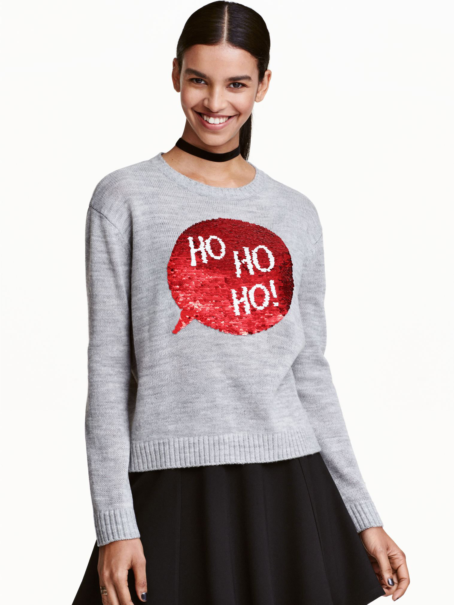 

Джемпер H&M 8635779 М Серый