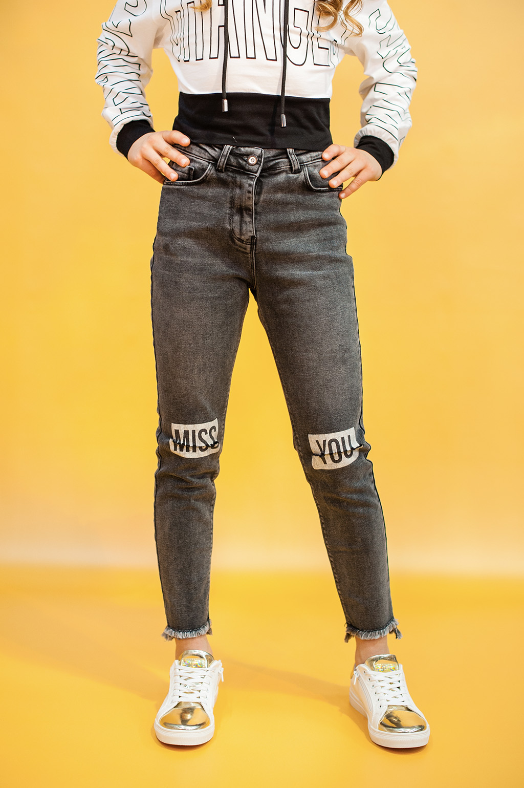 

Джинсы A-yugi Jeans 146 см Темно-серый (2125000655123)