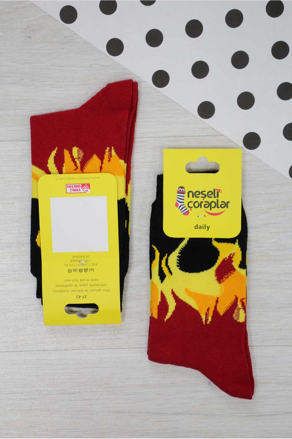 

Носки Neseli Coraplar 27 / L / 41-43 см Разноцветный