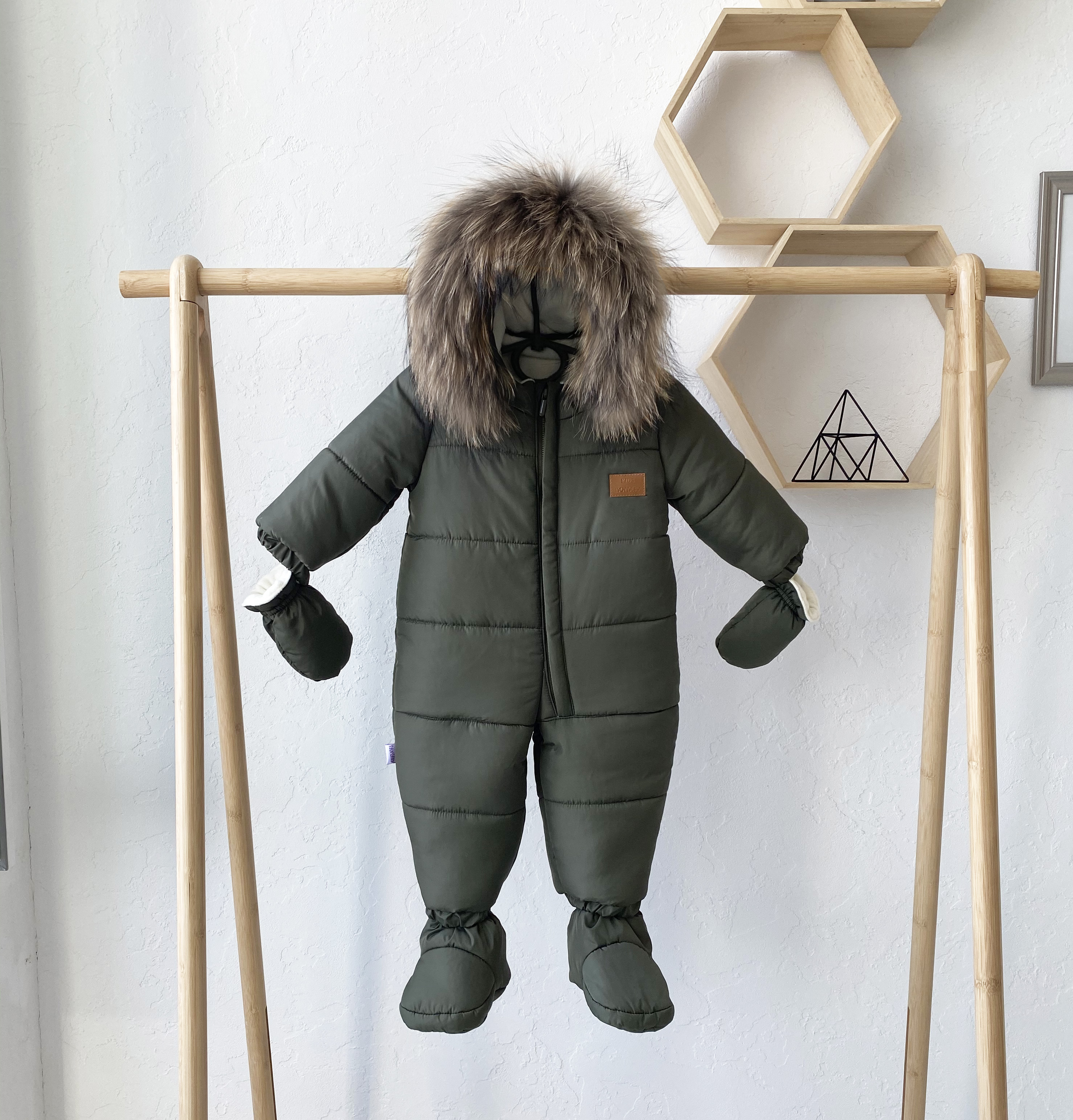 

Комбинезон детский зимний Kid's Fantasy Arctic 74 см хаки