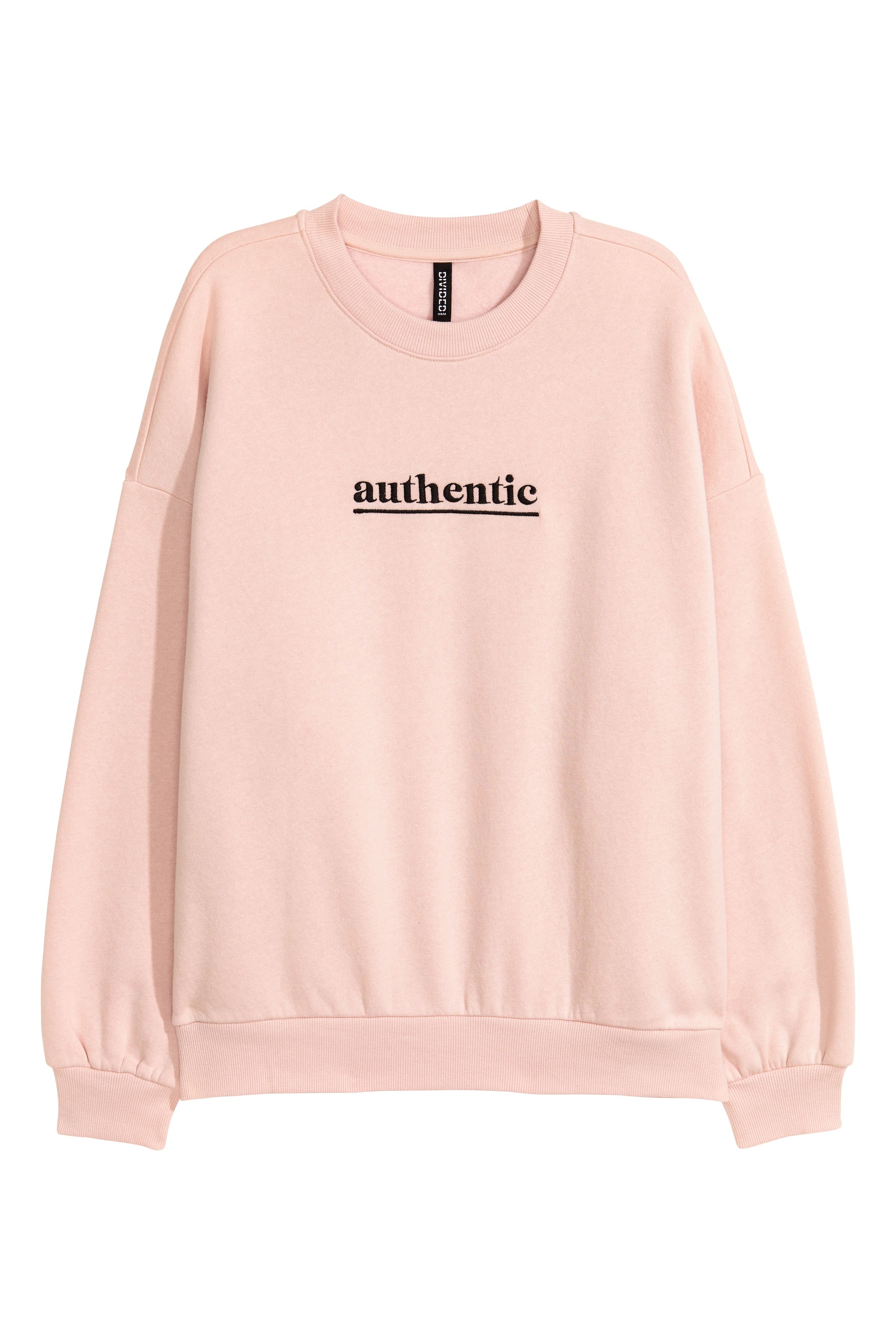 

Свитшот H&M M Светло-розовый 0591963_authentic