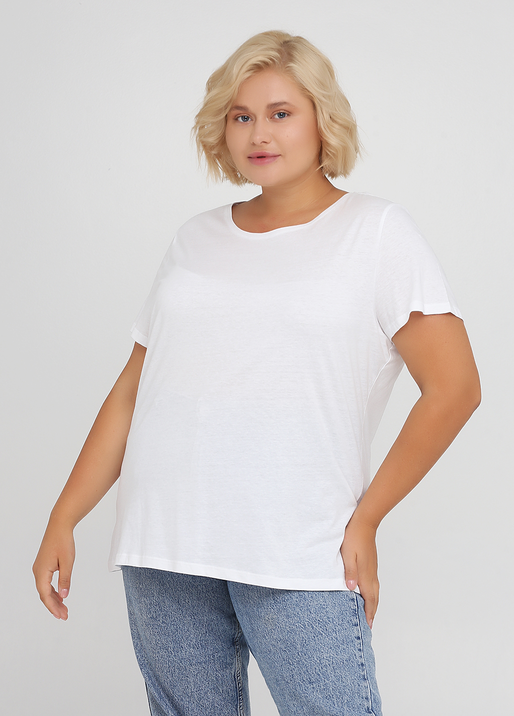 

Футболка H&M XXL Белый 0826646_бел