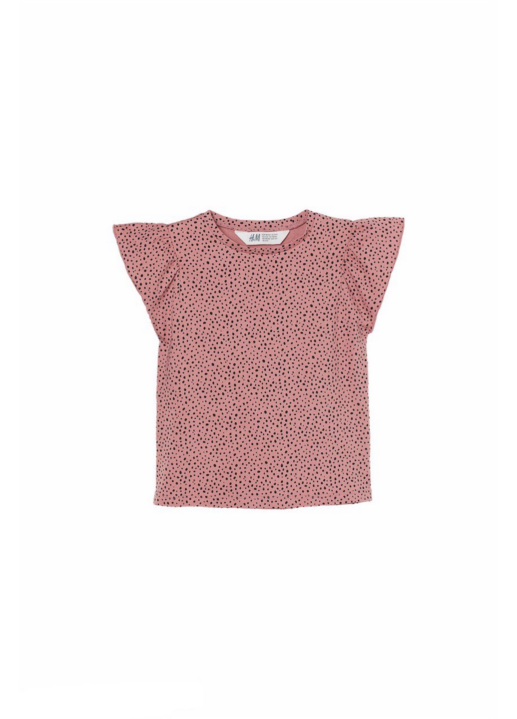

Футболка H&M 98/104 Темно-розовый 0918503_точки