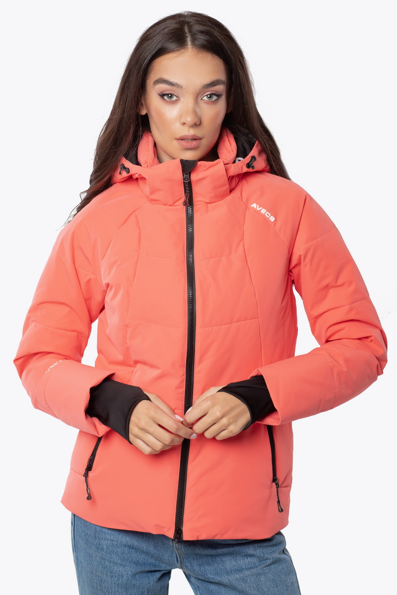 

Женская лыжная куртка 70445-AV 3XL Коралл