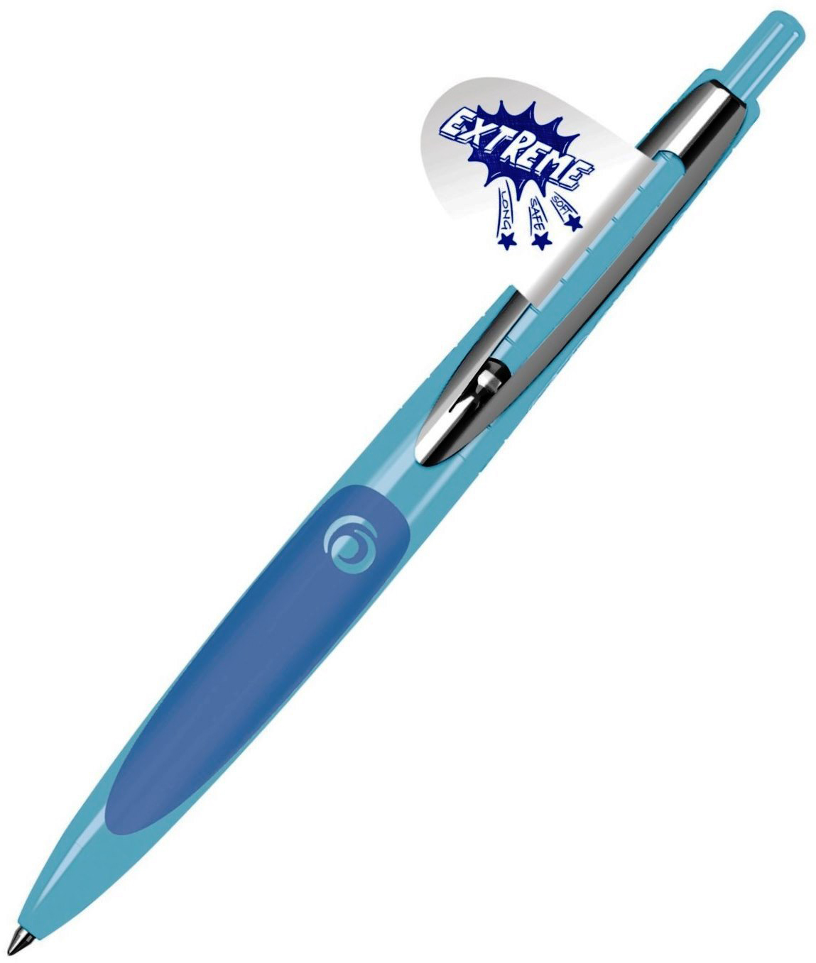 

Ручка шариковая Herlitz My.Pen Extreme Blue Голубой корпус Синяя (50028238)