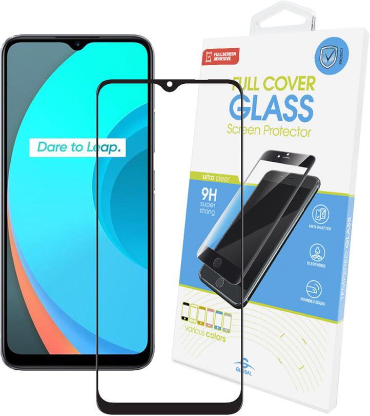 

Защитное стекло Global Full Glue для Realme C11 2021 Black