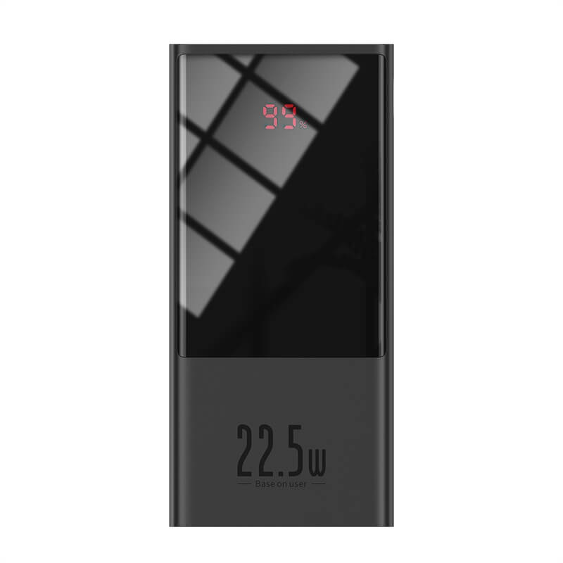 

УМБ Powerbank BASEUS Super mini digital Display power bank 20000mAh |1USB/1Type-C, PD/QC,5A, 22.5W| (PPMN-B02) Black