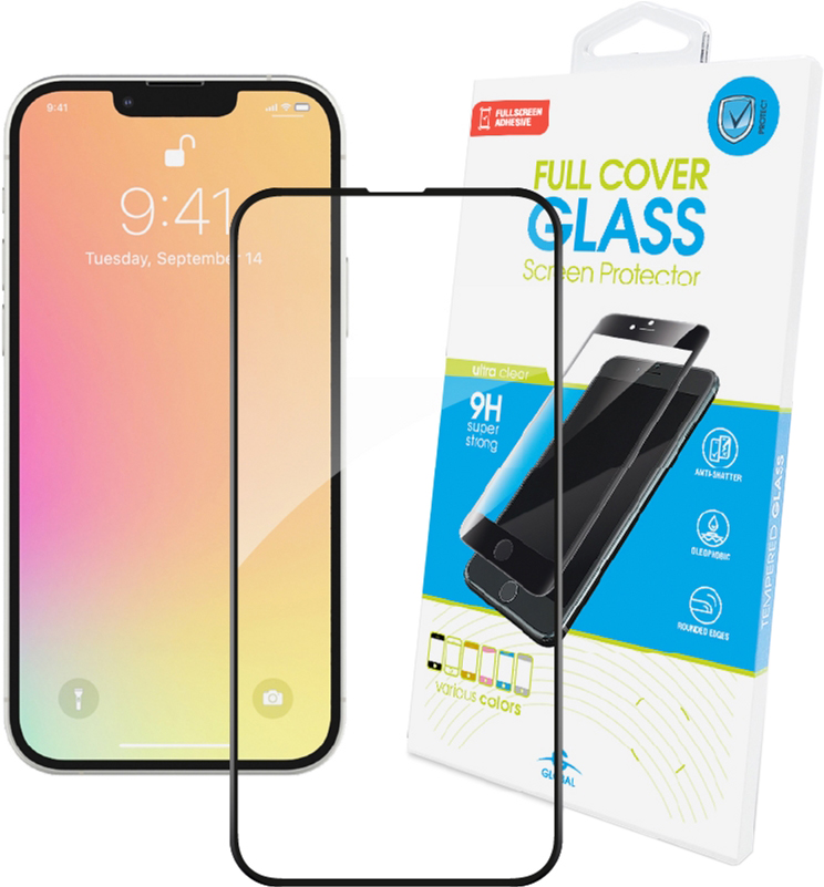 

Защитное стекло Global Full Glue для Apple iPhone 13 Pro Black
