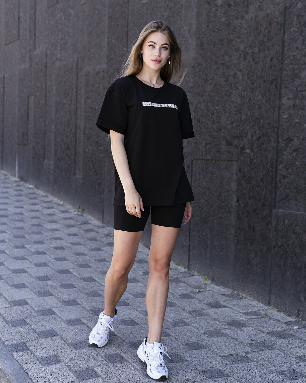 

Спортивний Костюм Жіночий Футболка з принтом “Perspective” і Велосипедки Comfort Intruder Трикотаж Чорний - (001SAG 2176, Спортивний Костюм Жіночий Футболка з принтом “Perspective” і Велосипедки Comfort Intruder Трикотаж Чорний S-M (001SAG 2176)