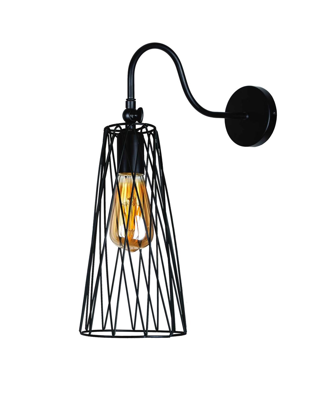 

Бра в стиле лофт Levistella 756WPR107F3-1 BK