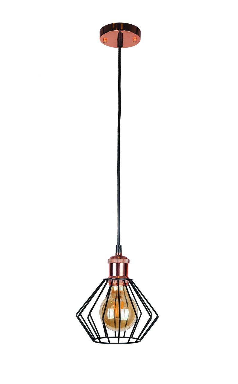 

Люстра в стиле лофт Levistella 907020F-1 BK+GD