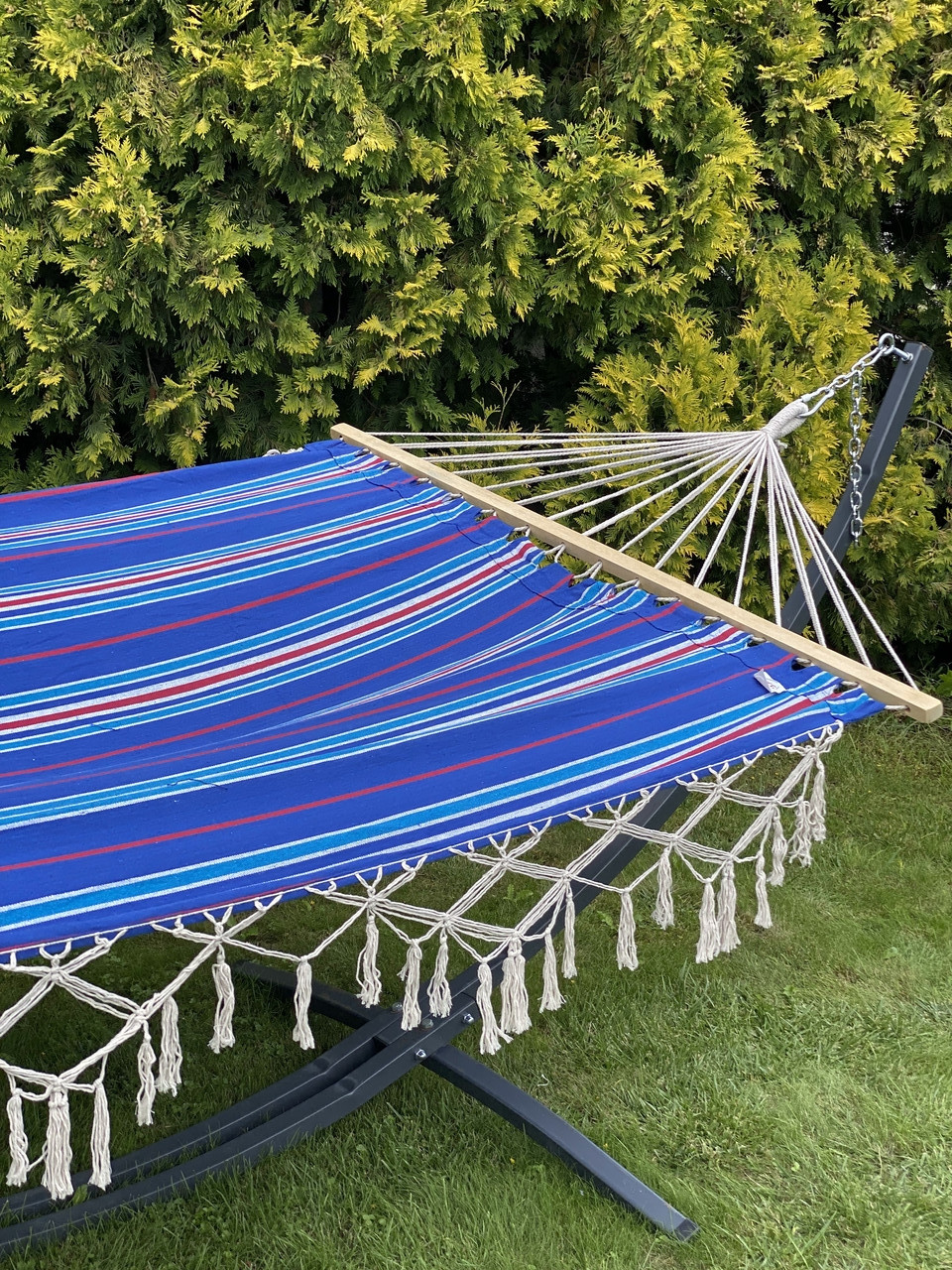 

Двухместный гамак BALI Синий XXL 200х150 WCG