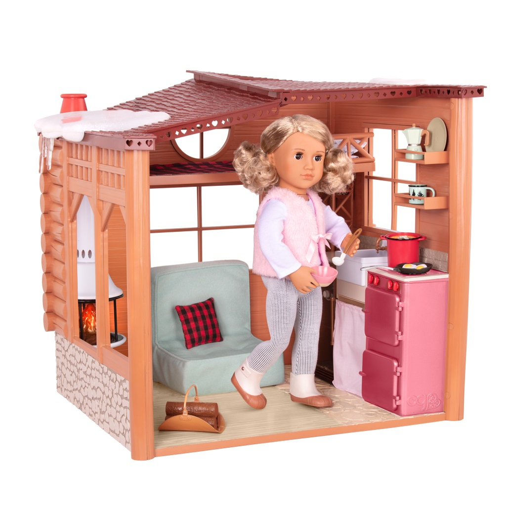 

Игровой набор Our Generation Дом с аксессуарами Cozy Cabin (BD37961)