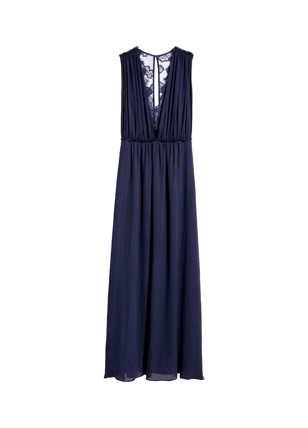 

Платье H&M  Темно-синий 0621250_04, Платье H&M 38 Темно-синий 0621250_04