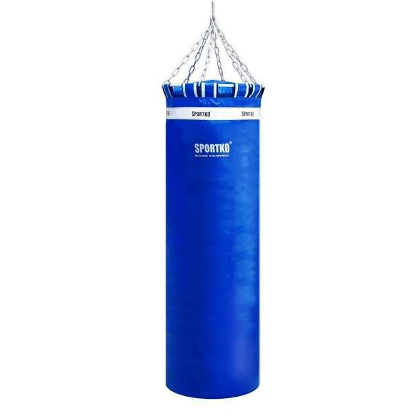 

Боксерский мешок SPORTKO МП-186 ПВХ 180 см/60 см/120 кг синий