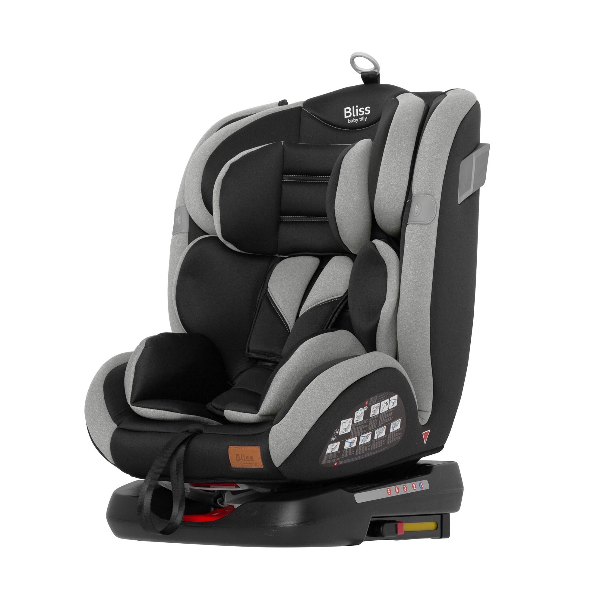 

Автокресло TILLY BLISS T-535 ISOFIX з поворотом, LIGHT GREY