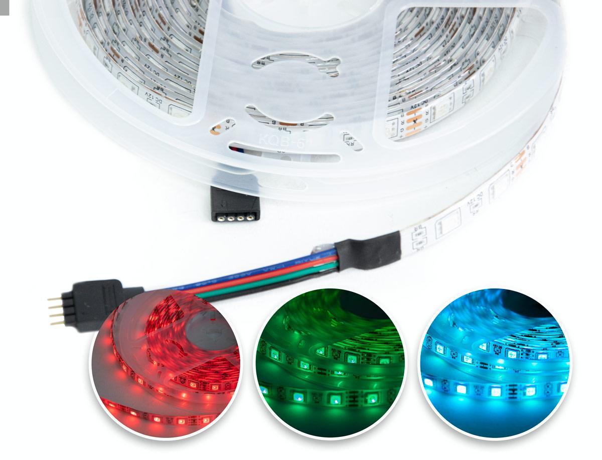 

Светодиодная LED лента Саме То с пультом Led Strip 5050 rgb 4.5 м