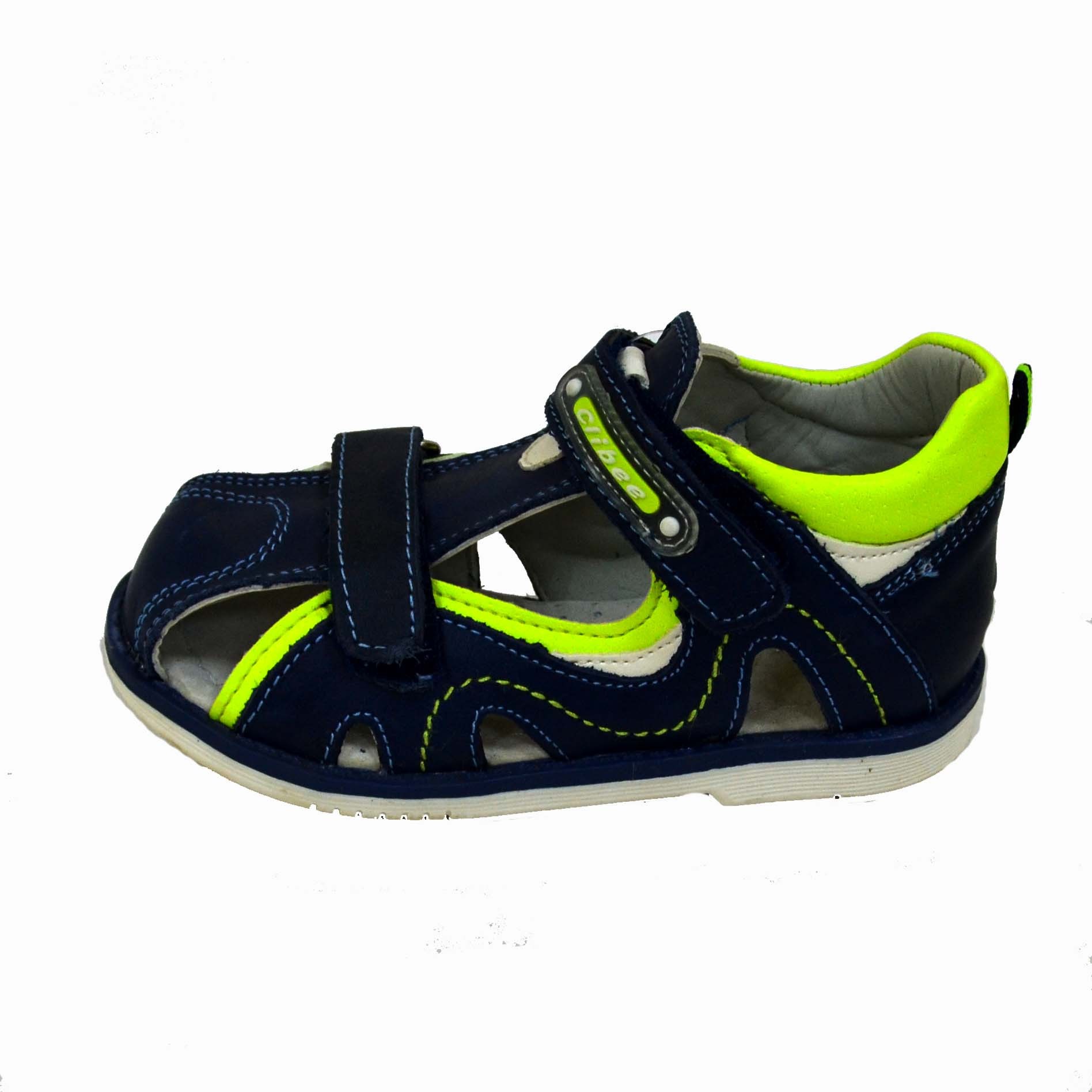 

Босоножки для мальчиков Clibee F268 blue-gren 25(р)