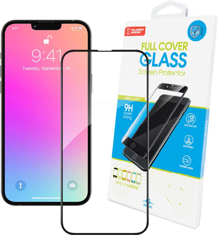 

Защитное стекло Global Full Glue для Apple iPhone 13 Pro Max Black