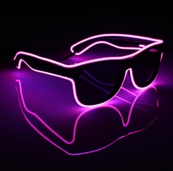 

Очки светодиодные солнцезащитные El Neon ray pink неоновые (003SAG 0103)
