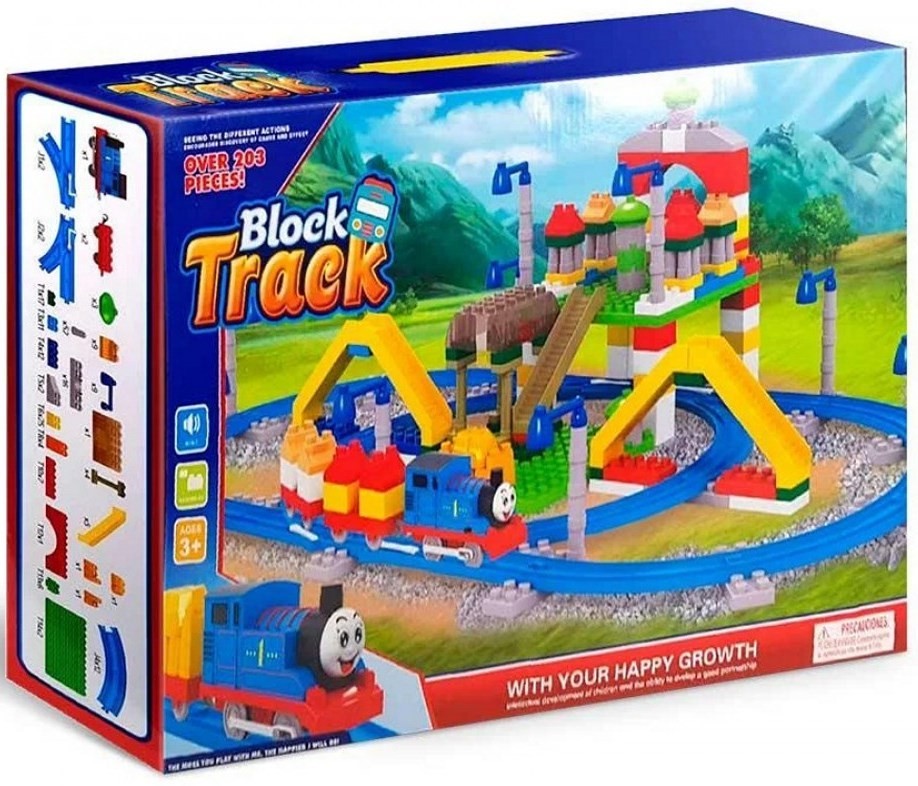 

Конструктор Happy Toys Железная дорога Томас и Друзья 203 детали (599-6 A)
