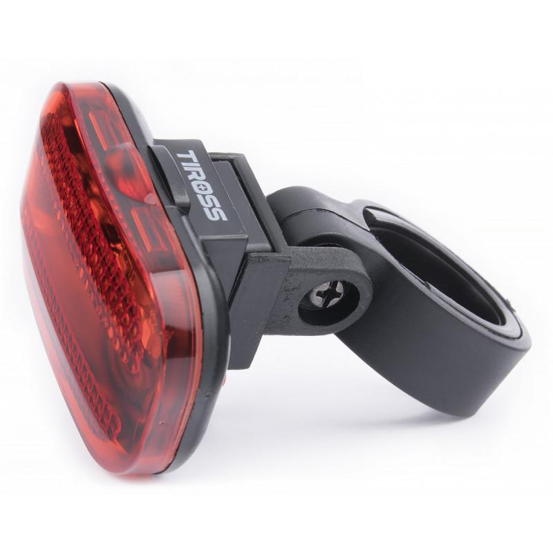 

Фонарь велосипедный задний Tiross TS-2215 Led 5, 2*AAA (003SAG 0344)