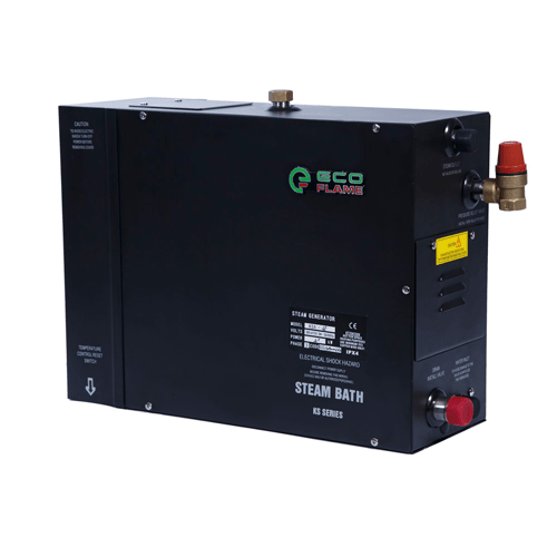 

Парогенератор для хаммама EcoFlame KSB45C 4,5 кВт с кнопкой