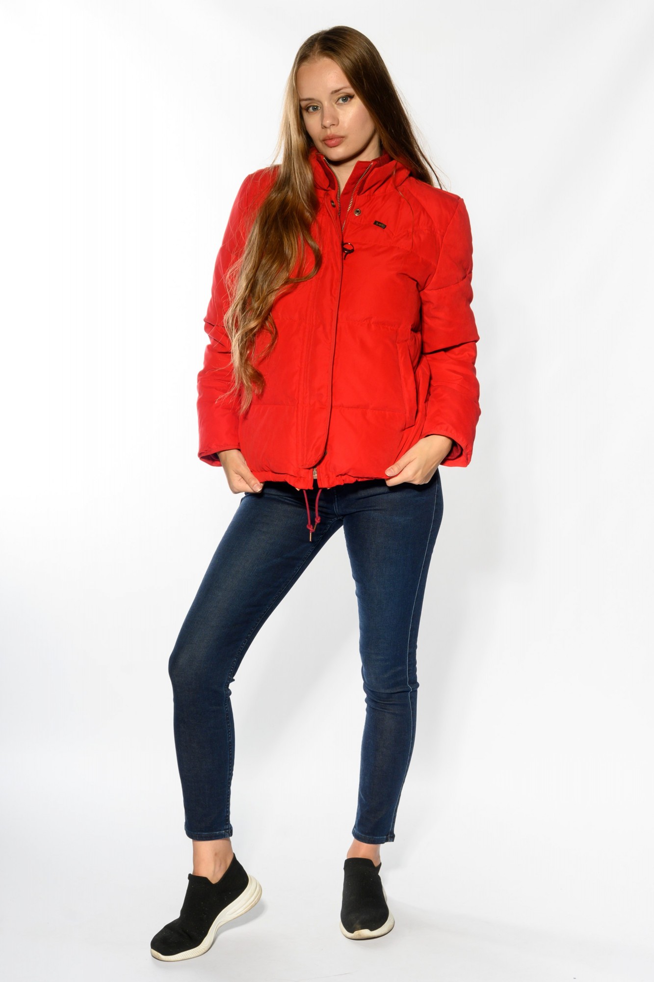

Куртка стеганная Lee Puffer Jacket Красный M-00